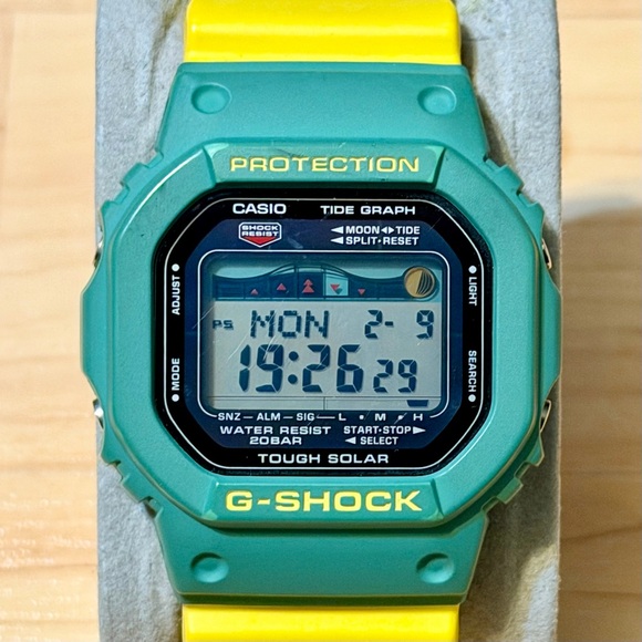 Casio G-Shock GRX-5600SRF-3 Surfrider Foundation Solar Tide Digital Watch 5600